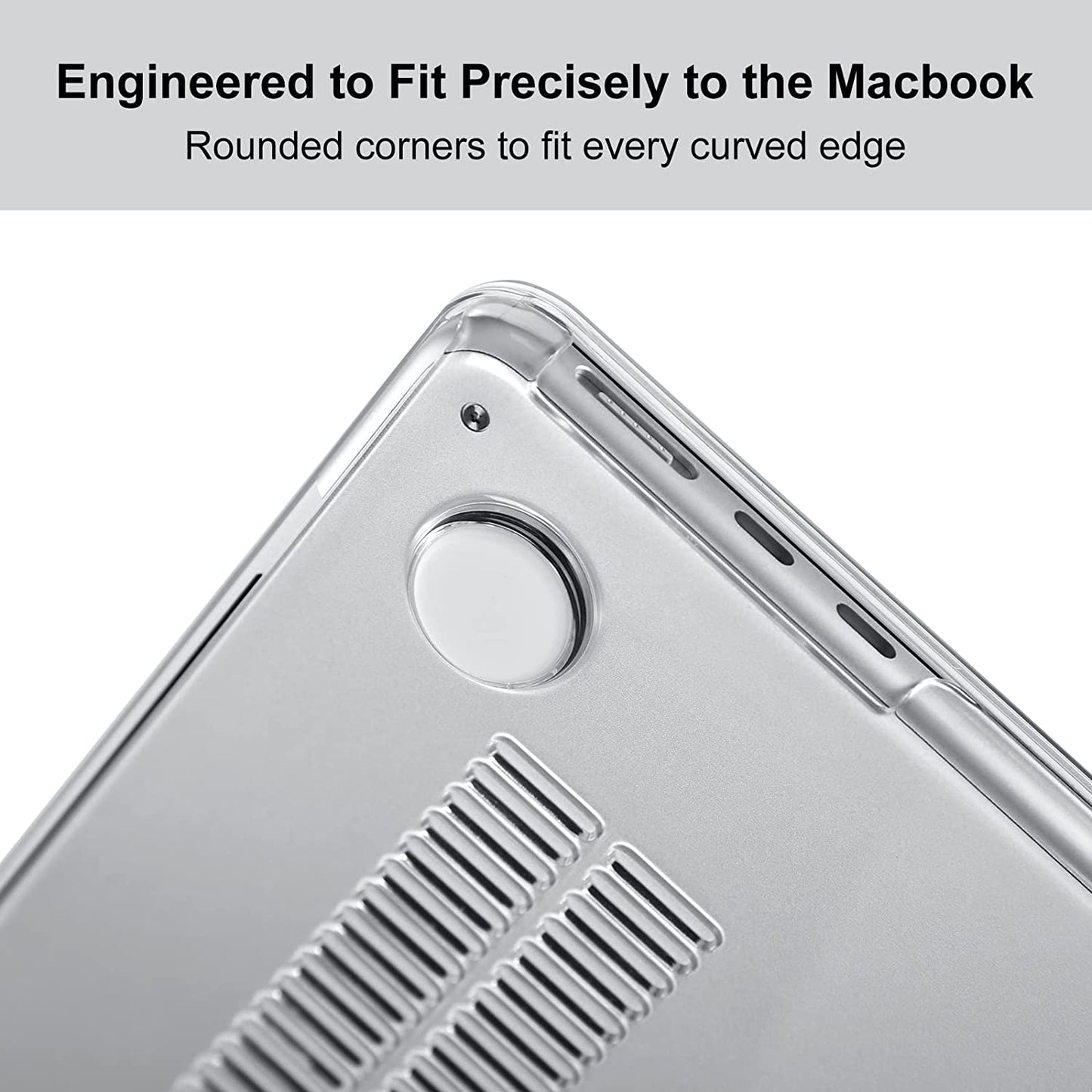 Maxandfix - MacBook Air 13-inch M2 Hardshell Case - Clear - - Maxandfix -