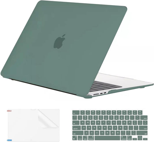 Maxandfix - MacBook Air M2 15- inch Case Bundle - Green - - Maxandfix -