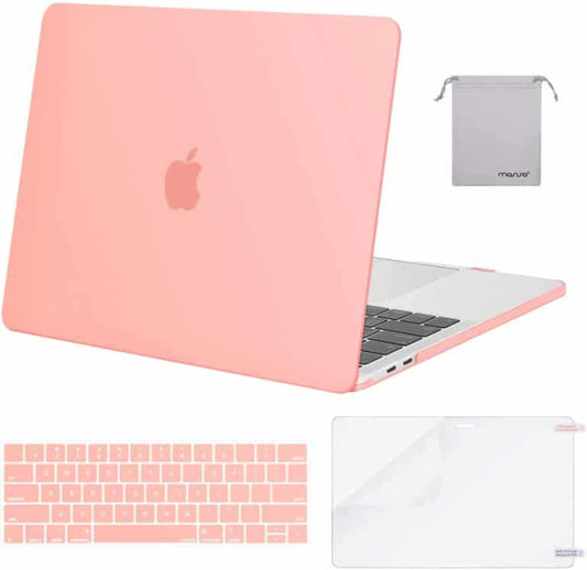 Maxandfix - MacBook Pro 13-inch Hardshell Case 2016-2022 - Pink - - Maxandfix -
