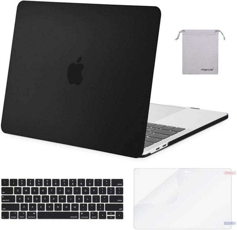 Maxandfix - MacBook Pro 14′ inch Hardshell Case 2021-2022 - Black - - Maxandfix -