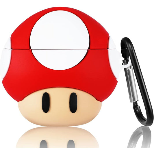 Maxandfix - Mario Mushroom AirPod Case - Generation 1 and 2 - - Maxandfix -