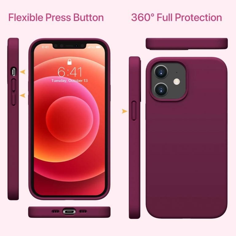 Maxandfix - Miracase Compatible with iPhone 12 Case and iPhone 12 Pro Case 6.1 inch (Wine Red) - Maxandfix -