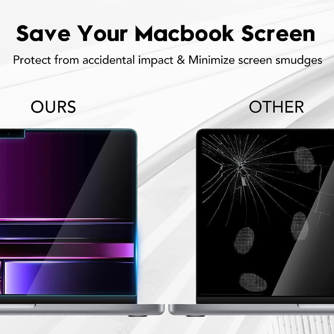 Maxandfix - Tempered Glass Screen Protector for MacBook Pro 14 inch - Maxandfix -