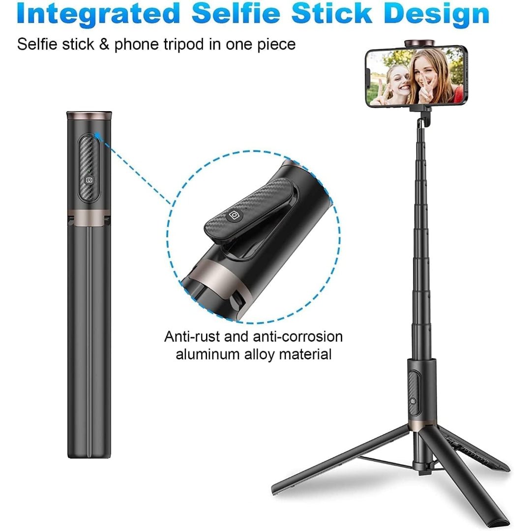 Maxandfix - TONEOF 60" Cell Phone Selfie Stick Tripod - Maxandfix -