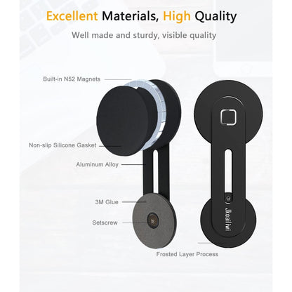 Dual Screen Magnetic Phone Holder for MacBook