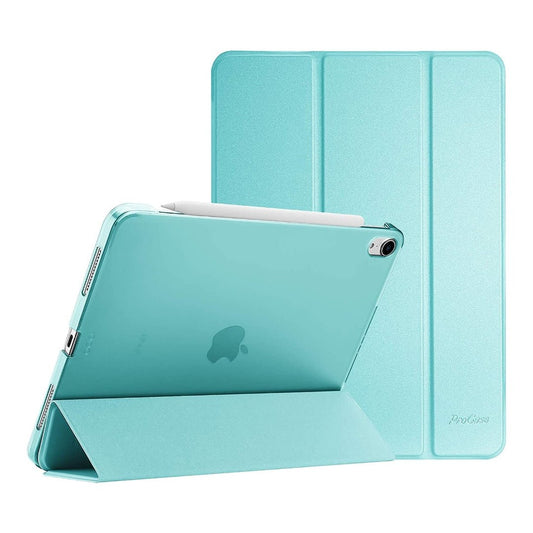 ProCase - Smart Folio for iPad Air 10.9-inch (5th and 4th Generation) - Aqua - - Maxandfix -