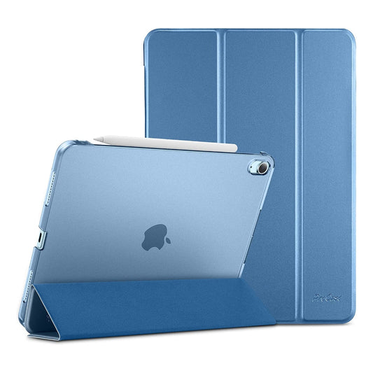 ProCase - Smart Folio for iPad Air 10.9-inch (5th and 4th Generation) - Blue - - Maxandfix -