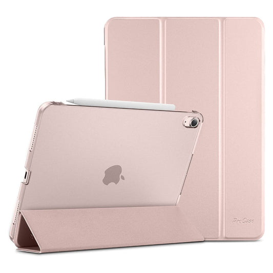 ProCase - Smart Folio for iPad Air 10.9-inch (5th and 4th Generation) - Pink - - Maxandfix -