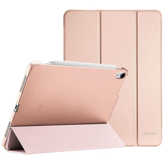 ProCase - Smart Folio for iPad Air 10.9-inch (5th and 4th Generation) - Rose Gold - - Maxandfix -