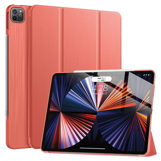 Soke - Smart Folio for iPad Pro 12.9-inch (6th, 5th, 4th and 3rd Generation) - Coral Red - - Maxandfix -
