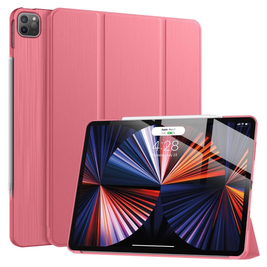 Soke - Smart Folio for iPad Pro 12.9-inch (6th, 5th, 4th and 3rd Generation) - Hibiscus - - Maxandfix -