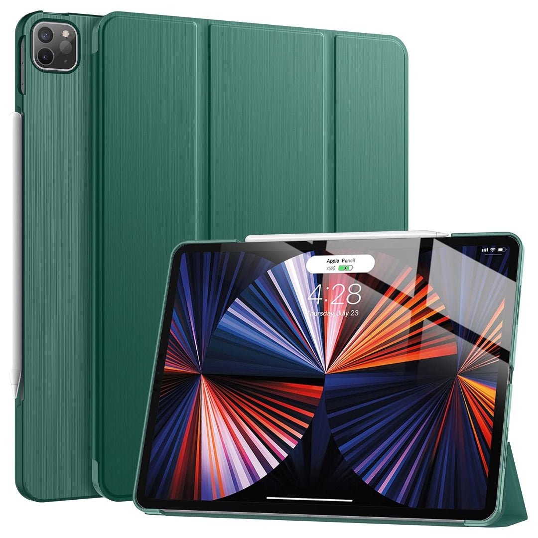 Soke - Smart Folio for iPad Pro 12.9-inch (6th, 5th, 4th and 3rd Generation) - Pea Green - - Maxandfix -