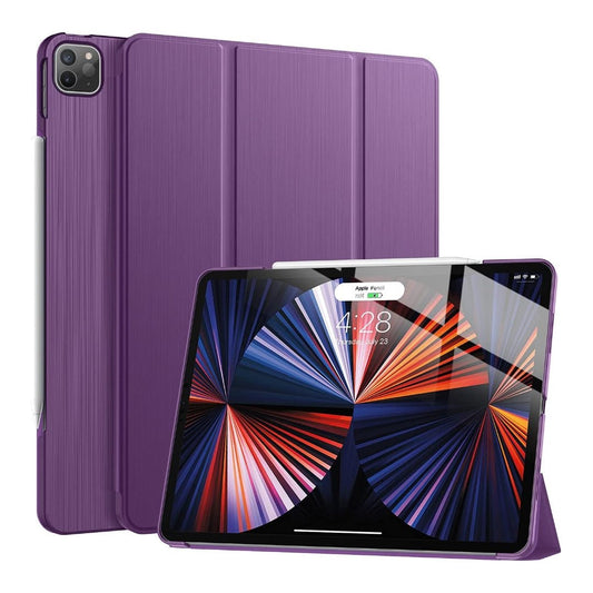 Soke - Smart Folio for iPad Pro 12.9-inch (6th, 5th, 4th and 3rd Generation) - Purple - - Maxandfix -
