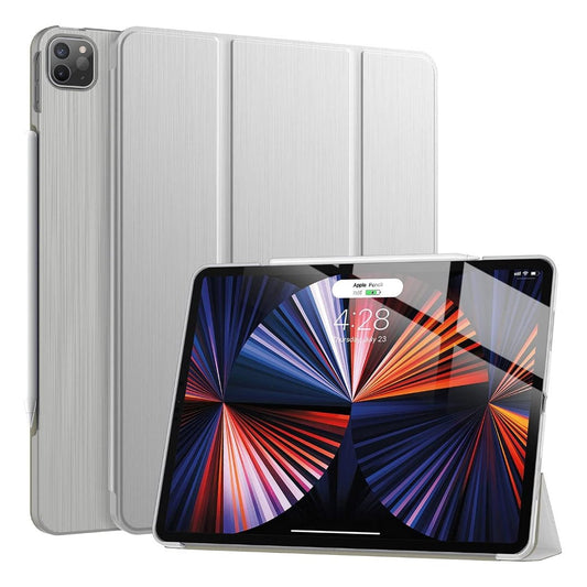 Soke - Smart Folio for iPad Pro 12.9-inch (6th, 5th, 4th and 3rd Generation) - Silver - - Maxandfix -