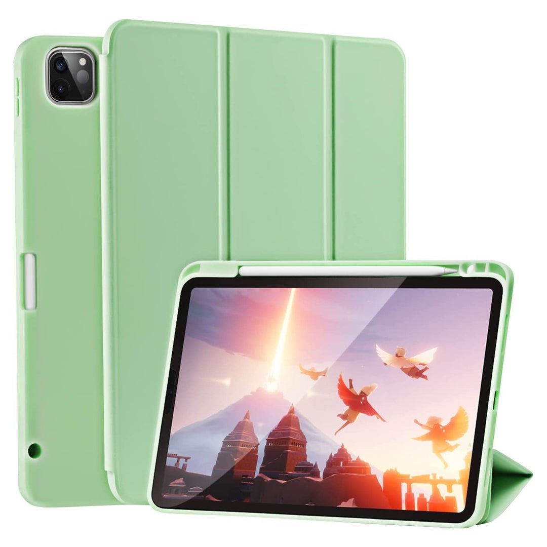 ZOVEEK - Smart Folio for iPad Pro 11-inch (4th, 3rd, 2nd and 1st Generation) - Green - - Maxandfix -