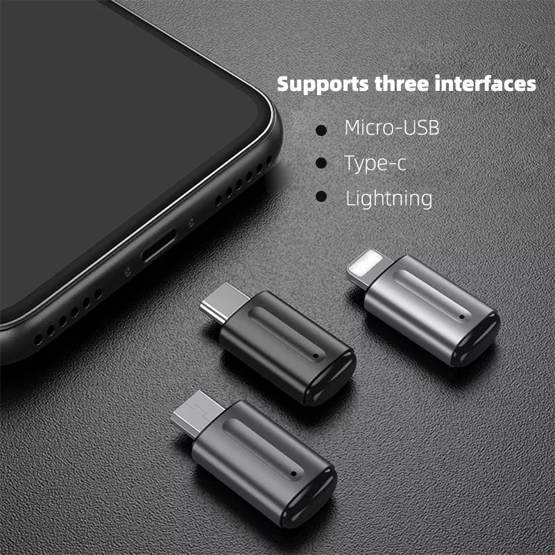 Mini Remote Controller Lightning Adapter for iPhone