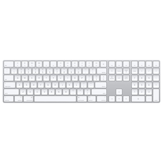 Apple Magic Keyboard with Numeric Keypad (Wireless, Rechargable) - US English - Silver